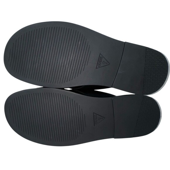 Guess Mens Size 7 Sandals Slides Slip On Black Shoes Summer Pool House Shoes New main image 4